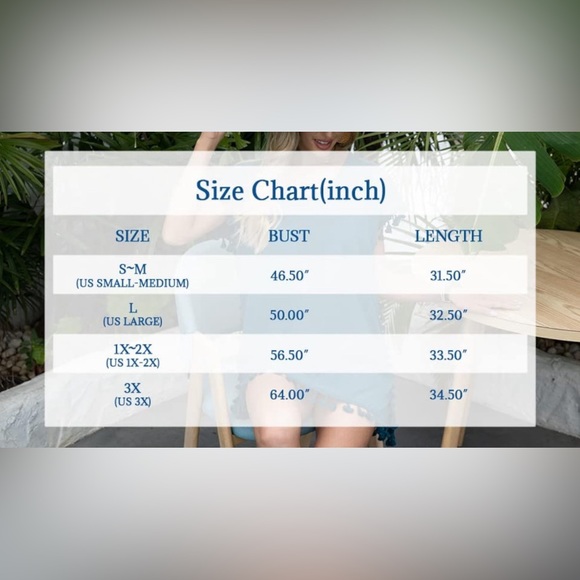 🔥 FLASH SALE Yincro Women Chiffon Tassel Swimsuit Cover Up Beach Coverup Large - Picture 3 of 3